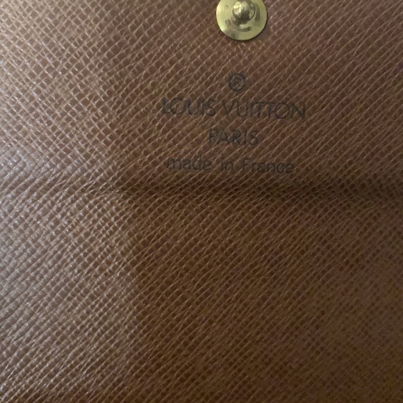 Authentic Luis Vuitton monogram Porte Tresor Etui papier trifold wallet - Picture 10 of 15